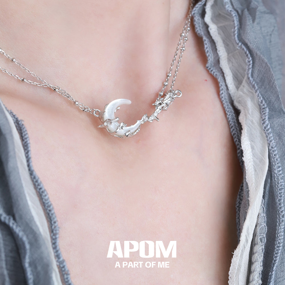 APOM Crescent Moon Necklace
