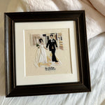 Custom Hand Embroidered Portrait - Personalized Photo Embroidery Framed Wall Art - Image 5