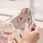 Rabbit Dog Cat Dishwashing Sponge Set of 9 - Lazylifeshop