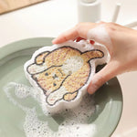 Rabbit Dog Cat Dishwashing Sponge Set of 9 - Lazylifeshop