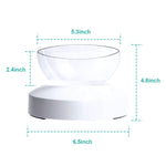 Adjustable Single/Double Raised Pet Bowl - Lazylifeshop