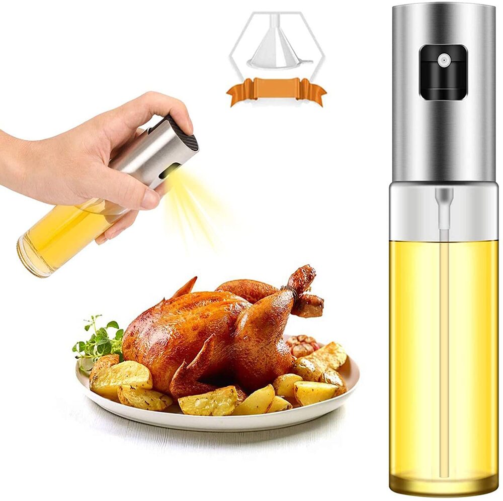 Ultra Cuisine Pulverizador de aceite de oliva para cocinar - Pulverizador  de aceite de cocina - Botella de spray Mister de aceite para cocinar