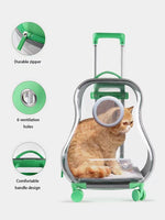 Guitar Style Portable Pet Travel Trolley Carrier - Lazylifeshop