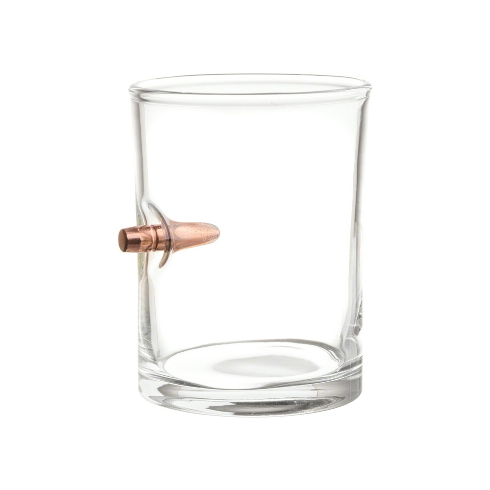 The Lucky Shot Glass with 308 Bullet