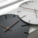 Modern Minimalist Deep Hole Round Wall Clock - Lazylifeshop