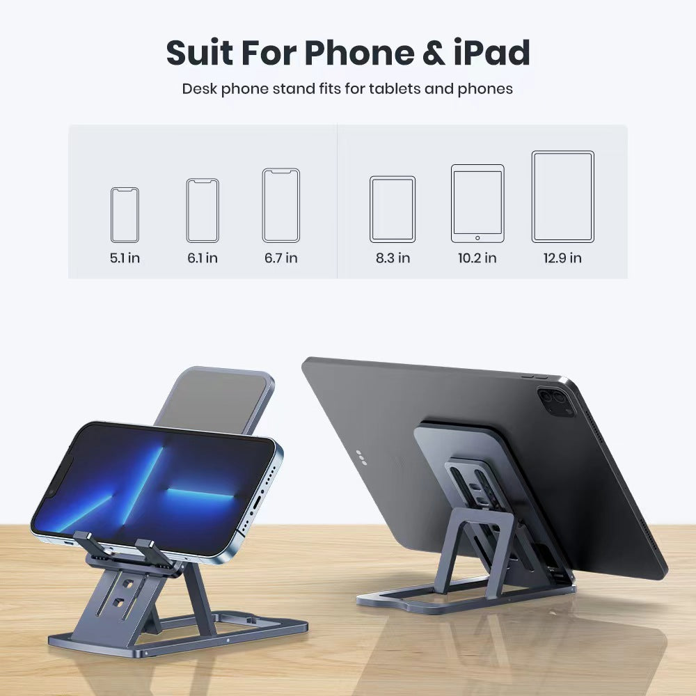 Aluminum Alloy Foldable Liftable Phone & Tablet Stand