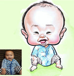 Hand-painted Cute cartoon character painting - Lazylifeshop
