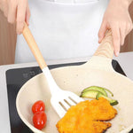 Milk White Silicone Cooking Utensils Set (1 Set of 12 Pcs) - Lazylifeshop