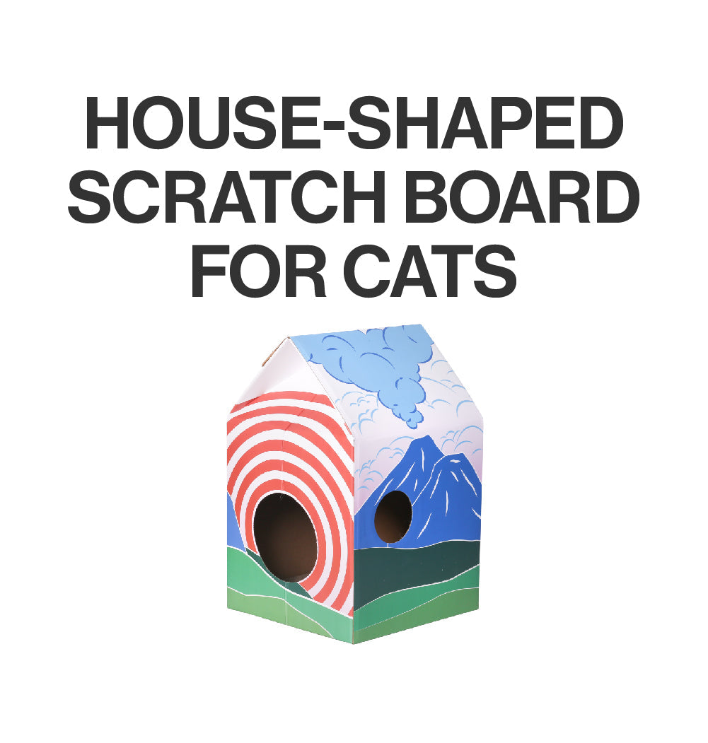 Scratching Board for Cat House Type