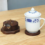 Turtles Coasters Set Handmade Wooden Desk Decor - Lazylifeshop