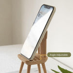 Chair and Bench Phone Stand Stand Handmade Wooden - Lazylifeshop