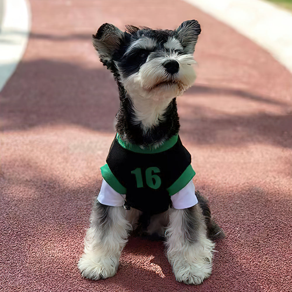 Pure Cotton Pet Dog Summer Thin T-Shirt Basketball Uniform Dog Clothing