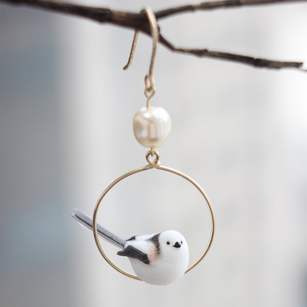 Bird shaped earrings sale