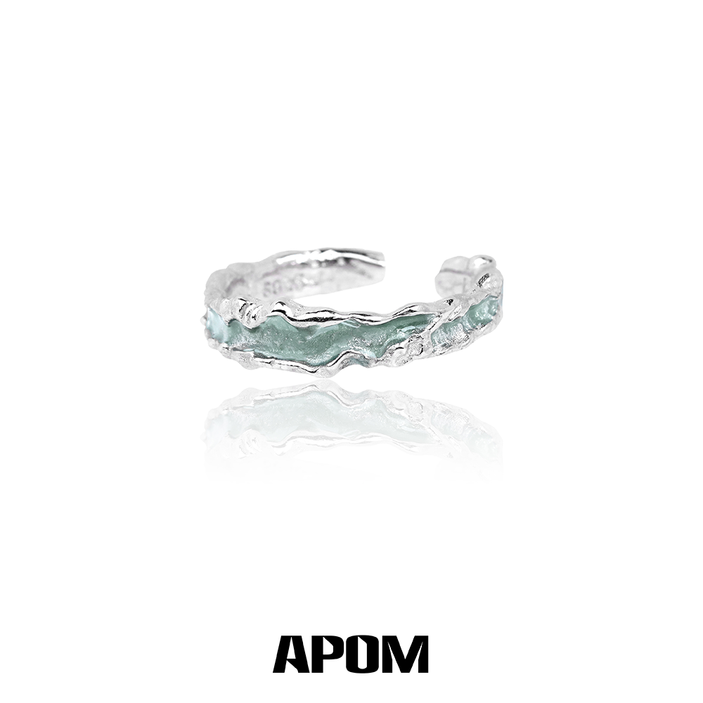 APOM Mint Colored Lake Rings