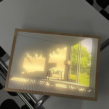 Light Up Illuminated Picture LED Night Light Decor