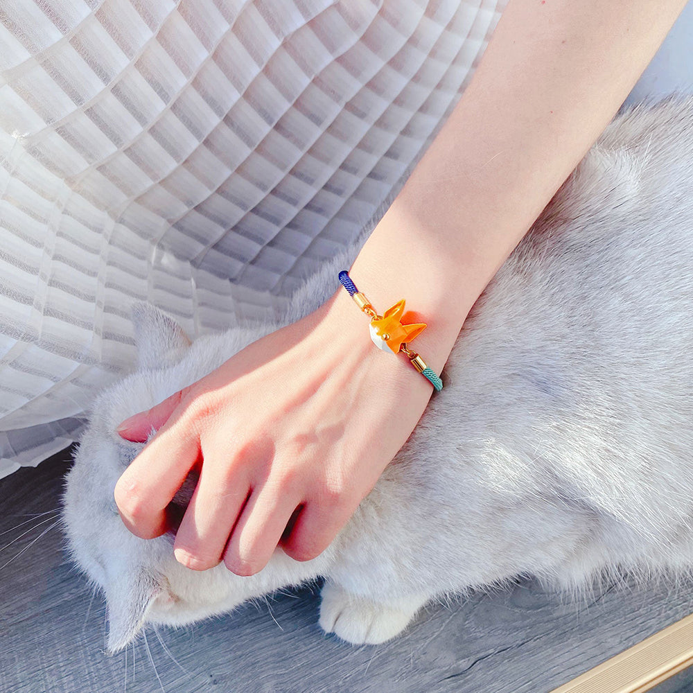 Fox Braided Rope Bracelet