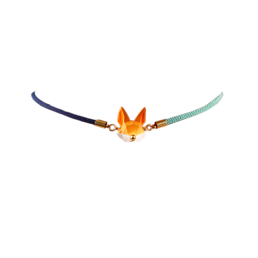 Fox Collarbone Necklace