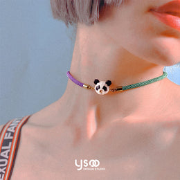 Panda Choker Necklace