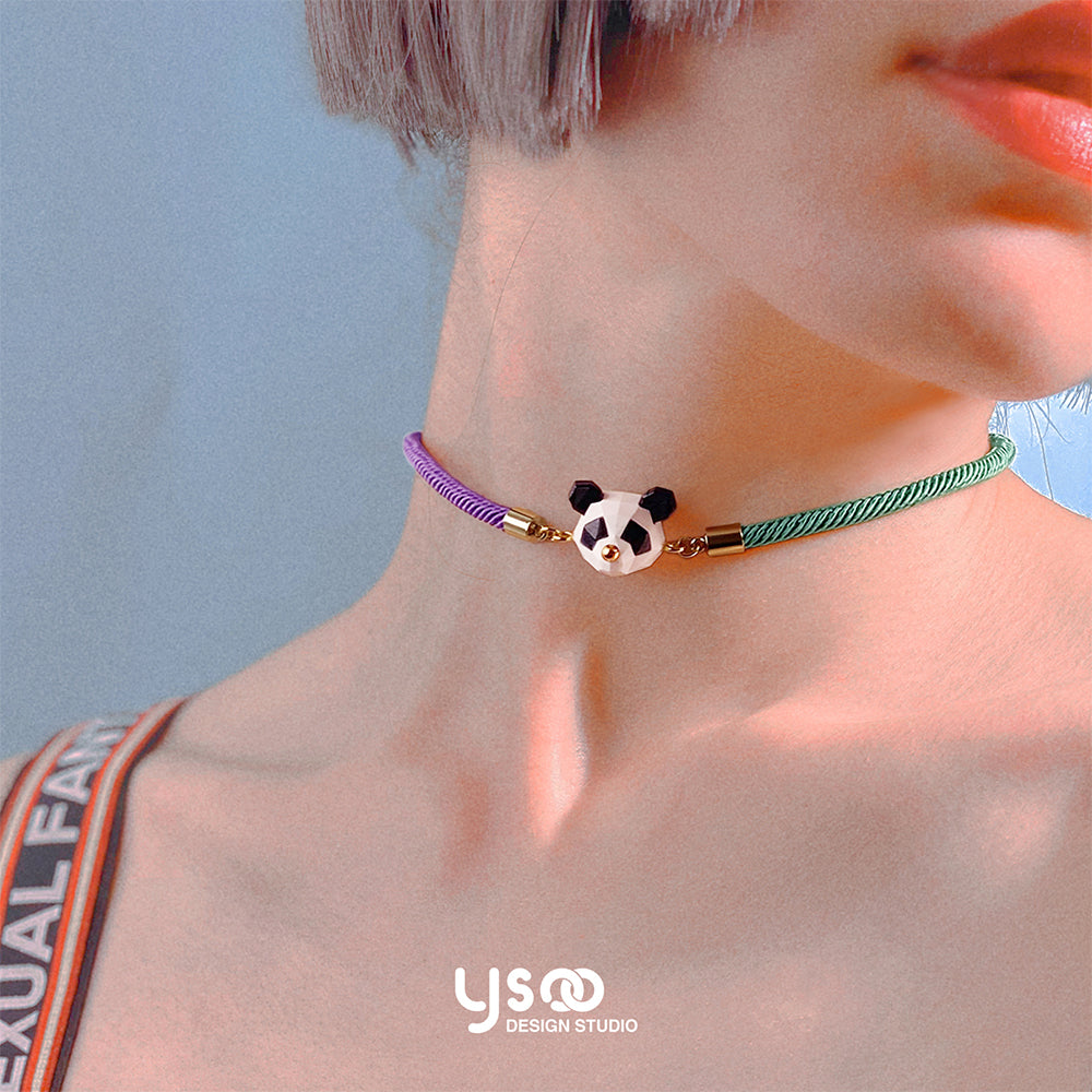 Panda Choker Necklace