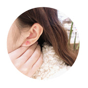 Peach Earrings