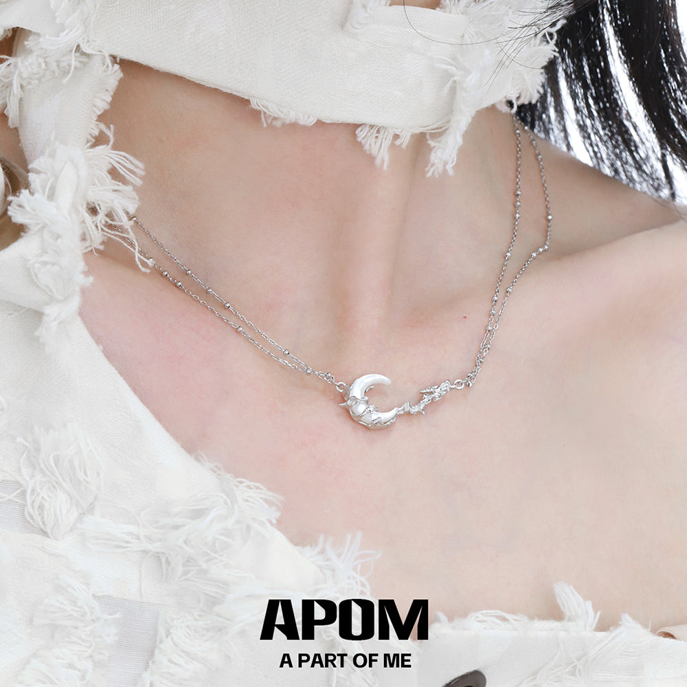 APOM Crescent Moon Necklace