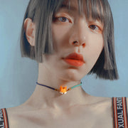 Fox Collarbone Necklace