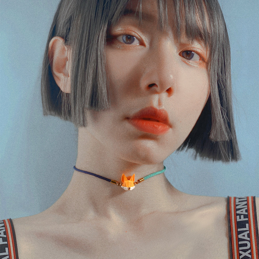 Fox Collarbone Necklace