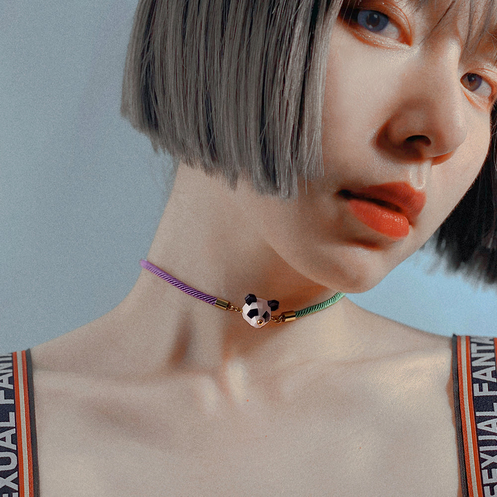Panda Choker Necklace