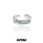 APOM Mint Colored Lake Rings