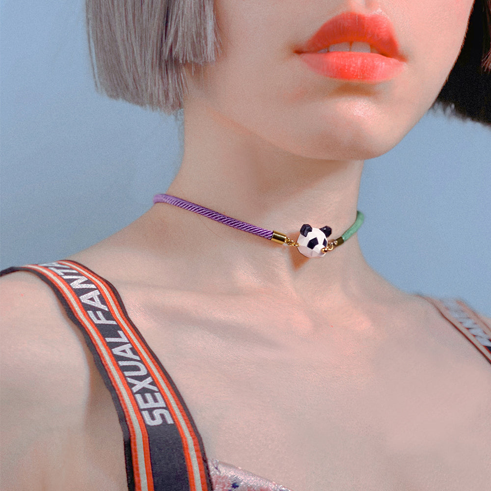 Panda Choker Necklace