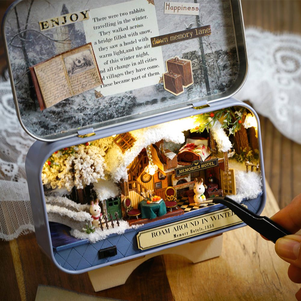 Roam Around In Winter Dollhouse