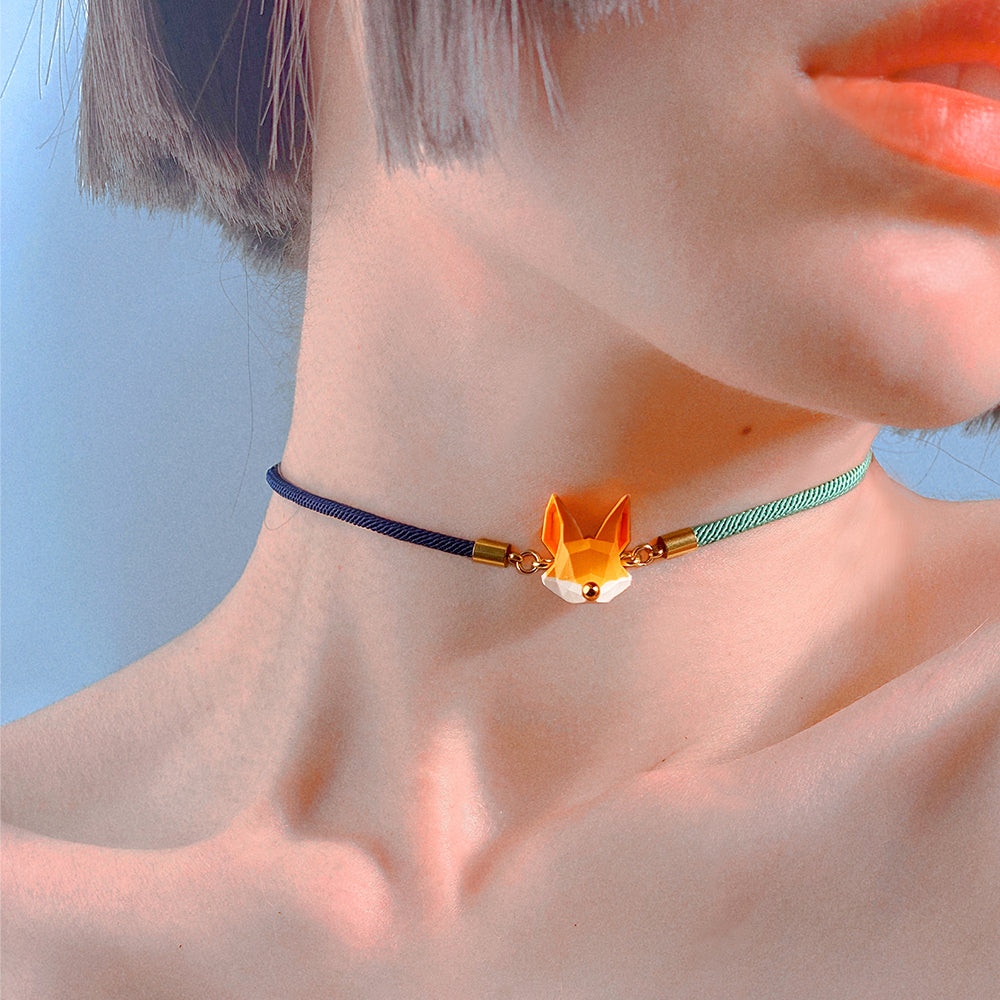 Fox Collarbone Necklace