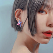 Rotate Star Earrings
