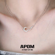 APOM Crescent Moon Necklace