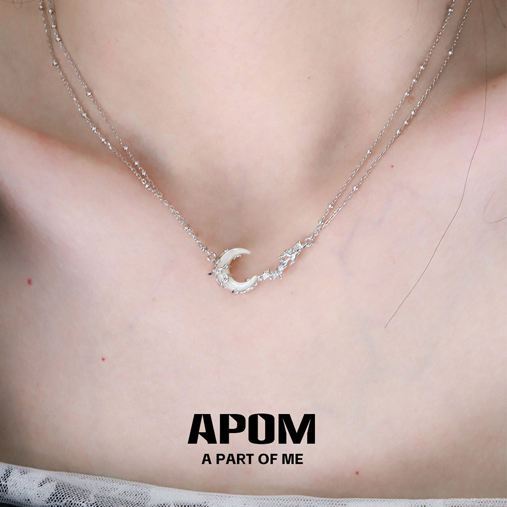 APOM Crescent Moon Necklace