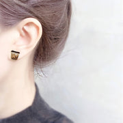 Milk Tea Earrings