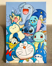 Custom hand-painted oil painting