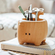 Big Hu Wooden Desktop Storage Ornament