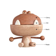 Big Mouth Dragon Jewelry Boxes Wooden Handmade