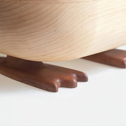 Bigfoot Bird Tissue Box Cover Handmade Wooden Home Decoration
