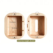 Bigfoot Bird Tissue Box Cover Handmade Wooden Home Decoration