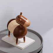Donkey Tissue Holder Handmade Wooden Home Decoration
