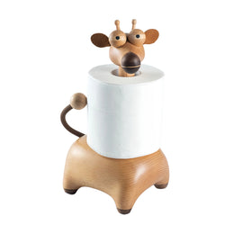 Giraffe Tissue Holder Wooden Handmade Home Decoration Gifts
