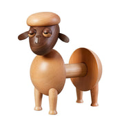 Handmade Wooden Little Sheep Tissue Holder