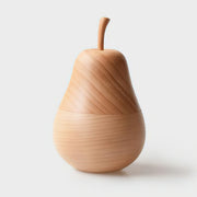 Handmade Wooden Pear Toothpick Holder