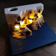 Hogwarts Castle 3D Memo Pad Sticky Notes