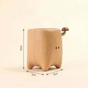 Mushroom Pen Holder Wooden Handmade Pen Organizer