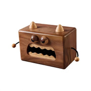 Solid Wood Monster Tissue Box Cover