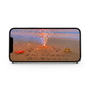 Sunrise & Sunset Beach Scene Birthday Cake Greeting Video