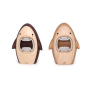 Shark shaped Creative Bottle Opener Wooden Handmade - Lazylifeshop